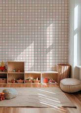 Papel de Parede Infantil - Grid Estrela Cadente